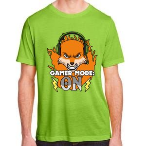 Gamer Mode On Funny Video Gamer Console Gaming Humor Funny Gift Adult ChromaSoft Performance T-Shirt