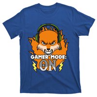 Gamer Mode On Funny Video Gamer Console Gaming Humor Funny Gift T-Shirt