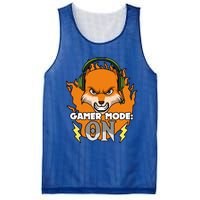 Gamer Mode On Funny Video Gamer Console Gaming Humor Funny Gift Mesh Reversible Basketball Jersey Tank