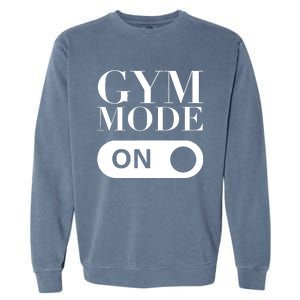 Gym Mode On! Gymnastics Garment-Dyed Sweatshirt