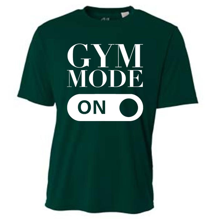 Gym Mode On! Gymnastics Cooling Performance Crew T-Shirt