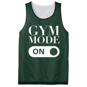 Gym Mode On! Gymnastics Mesh Reversible Basketball Jersey Tank