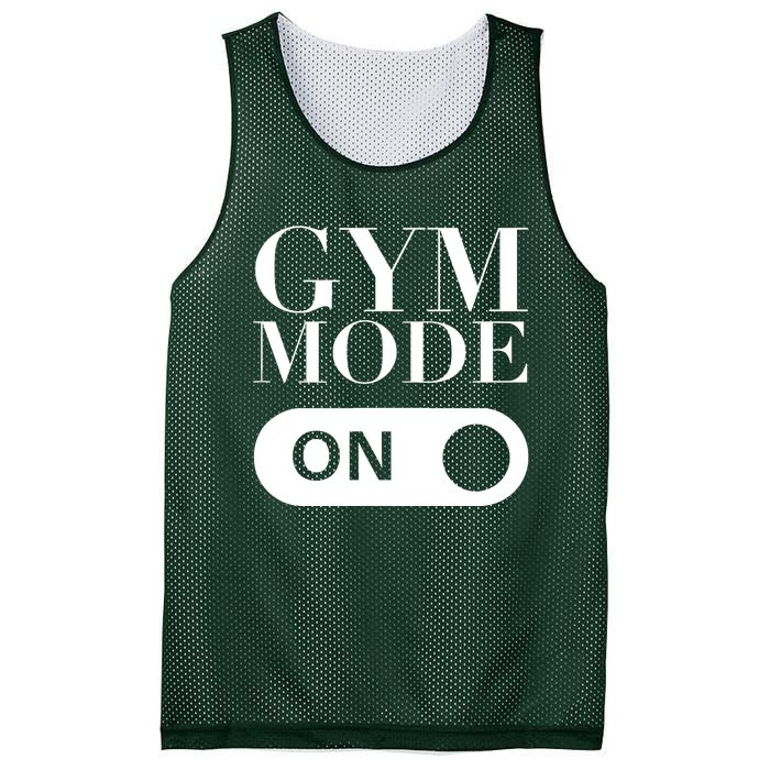 Gym Mode On! Gymnastics Mesh Reversible Basketball Jersey Tank