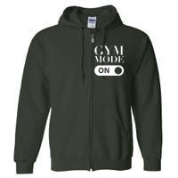 Gym Mode On! Gymnastics Full Zip Hoodie