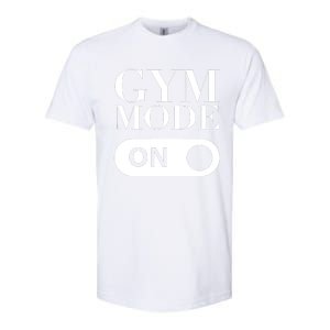 Gym Mode On! Gymnastics Softstyle CVC T-Shirt