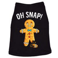 Gingerbread Man Oh Snap Christmas Funny Xmas Cookie Baking Doggie Tank