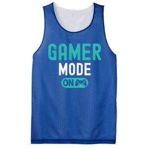 Gamer Mode On Video Games Lover Funny Gaming And Gift Mesh Reversible Basketball Jersey Tank