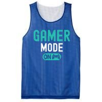 Gamer Mode On Video Games Lover Funny Gaming And Gift Mesh Reversible Basketball Jersey Tank