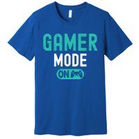 Gamer Mode On Video Games Lover Funny Gaming And Gift Premium T-Shirt