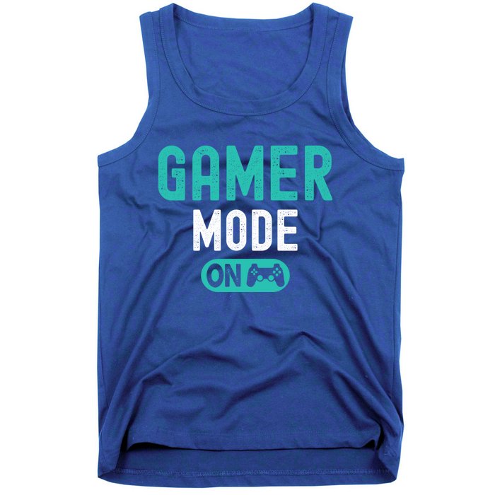 Gamer Mode On Video Games Lover Funny Gaming And Gift Tank Top