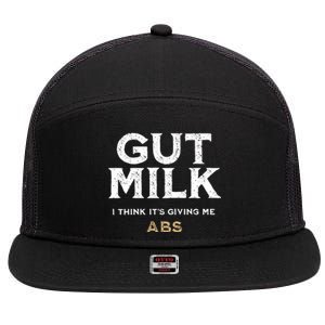 Gut Milk Only Murders In The Building 7 Panel Mesh Trucker Snapback Hat