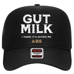 Gut Milk Only Murders In The Building High Crown Mesh Back Trucker Hat