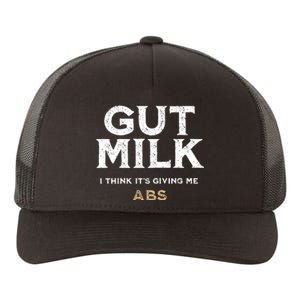 Gut Milk Only Murders In The Building Yupoong Adult 5-Panel Trucker Hat