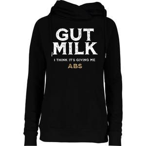 Gut Milk Only Murders In The Building Womens Funnel Neck Pullover Hood