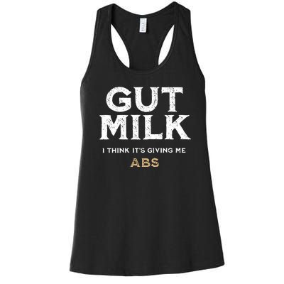 Gut Milk Only Murders In The Building Women's Racerback Tank