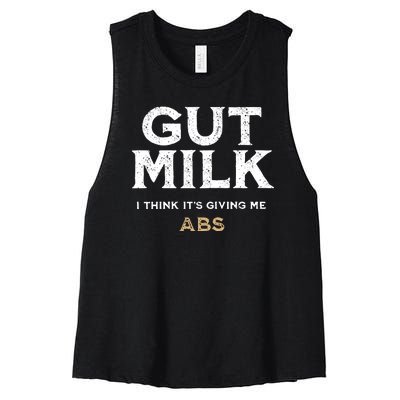 Gut Milk Only Murders In The Building Women's Racerback Cropped Tank