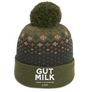 Gut Milk Only Murders In The Building The Baniff Cuffed Pom Beanie