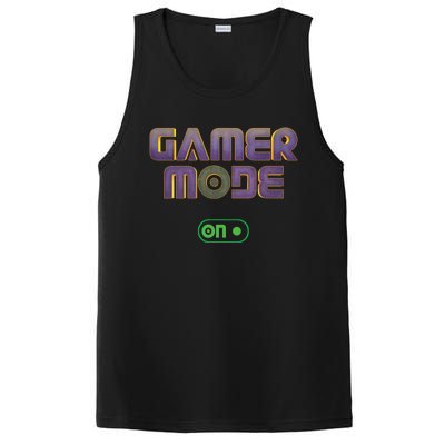 Gamer Mode On Video Game Lover Gamer Gaming Cool Gift PosiCharge Competitor Tank