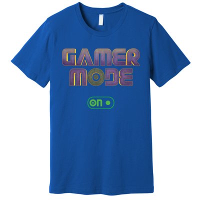 Gamer Mode On Video Game Lover Gamer Gaming Cool Gift Premium T-Shirt