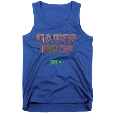 Gamer Mode On Video Game Lover Gamer Gaming Cool Gift Tank Top