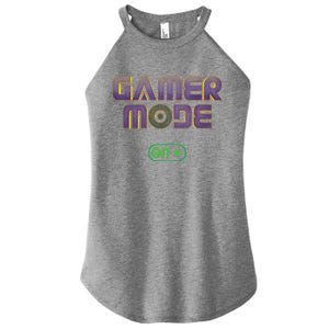 Gamer Mode On Video Game Lover Gamer Gaming Cool Gift Women's Perfect Tri Rocker Tank