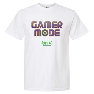 Gamer Mode On Video Game Lover Gamer Gaming Cool Gift Garment-Dyed Heavyweight T-Shirt