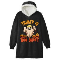 Ghost Monster Pumpkins Donald Trump Is Boo Sheet Halloween Hooded Wearable Blanket