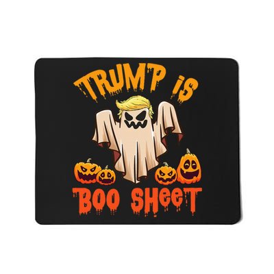 Ghost Monster Pumpkins Donald Trump Is Boo Sheet Halloween Mousepad