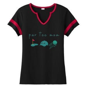 Golf Mom Par Tee Mom Ladies Halftime Notch Neck Tee