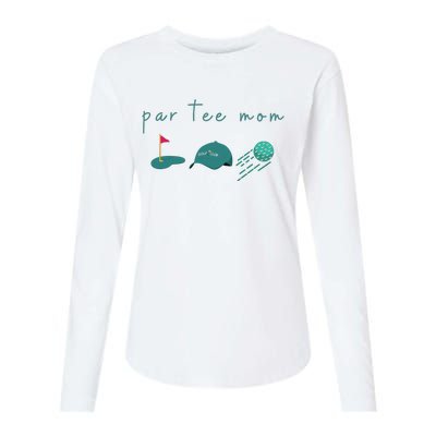 Golf Mom Par Tee Mom Womens Cotton Relaxed Long Sleeve T-Shirt