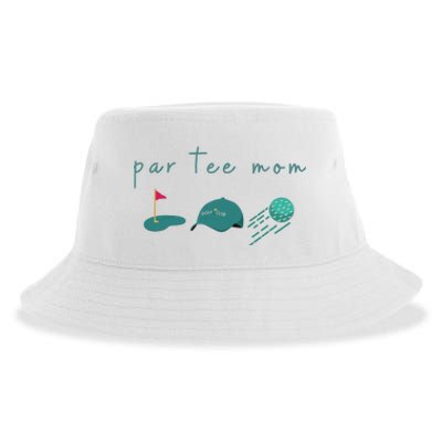 Golf Mom Par Tee Mom Sustainable Bucket Hat