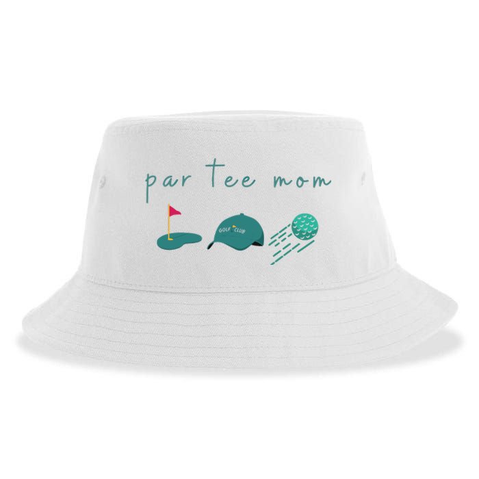 Golf Mom Par Tee Mom Sustainable Bucket Hat