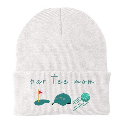 Golf Mom Par Tee Mom Knit Cap Winter Beanie