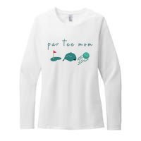 Golf Mom Par Tee Mom Womens CVC Long Sleeve Shirt