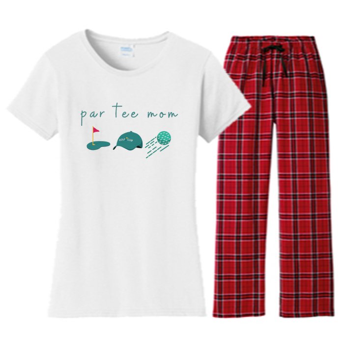 Golf Mom Par Tee Mom Women's Flannel Pajama Set