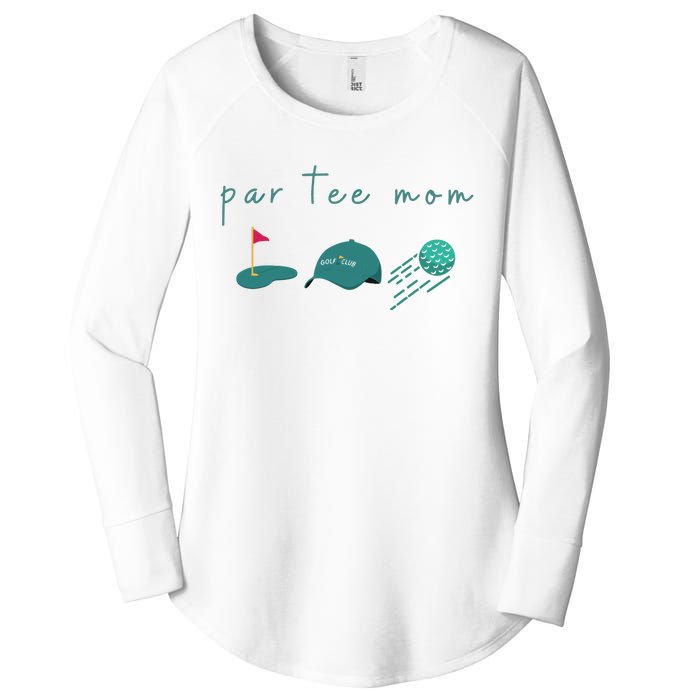 Golf Mom Par Tee Mom Women's Perfect Tri Tunic Long Sleeve Shirt