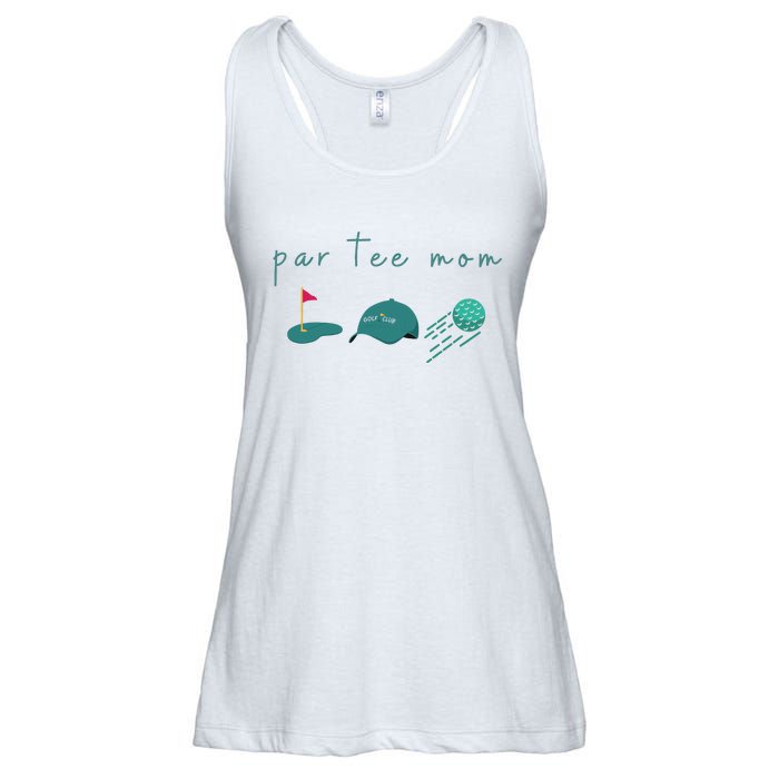 Golf Mom Par Tee Mom Ladies Essential Flowy Tank