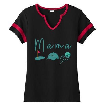 Golf Mom Par Tee Mom Ladies Halftime Notch Neck Tee