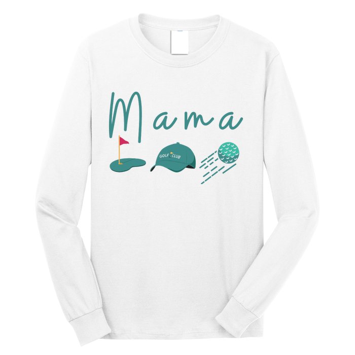 Golf Mom Par Tee Mom Long Sleeve Shirt