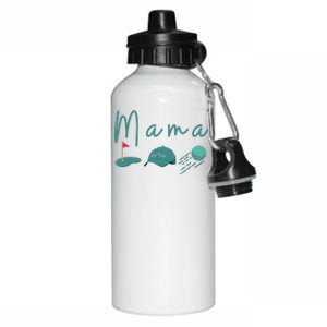 Golf Mom Par Tee Mom Aluminum Water Bottle