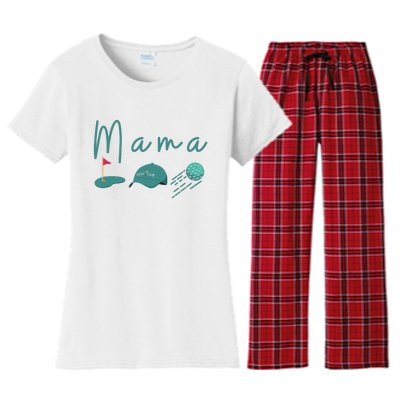 Golf Mom Par Tee Mom Women's Flannel Pajama Set