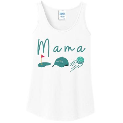 Golf Mom Par Tee Mom Ladies Essential Tank