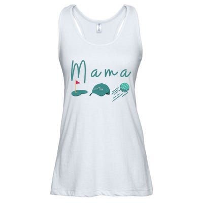 Golf Mom Par Tee Mom Ladies Essential Flowy Tank