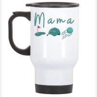 Golf Mom Par Tee Mom Stainless Steel Travel Mug