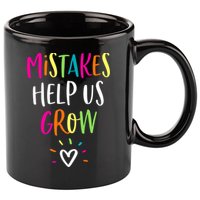 Growth Mindset Positive Back To School Teacher Student 11oz C Handle Ceramic Mug
