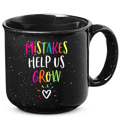 Growth Mindset Positive Back To School Teacher Student 15oz Campfire Ceramic Mug