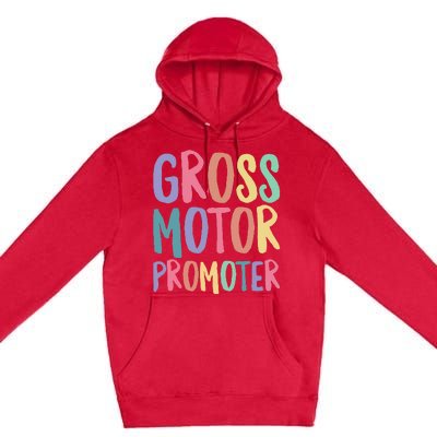 Gross Motor Promoter Physical Therapist Assistant PT Premium Pullover Hoodie