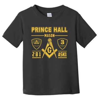 Greats Masonic Prince Hall Masons 2B1 ASK1 Father's Day Gift Toddler T-Shirt