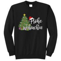 German Matching Present Merry Christmas Frohe Weihnachten Sweatshirt