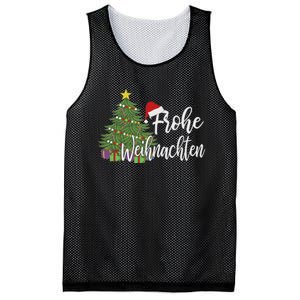 German Matching Present Merry Christmas Frohe Weihnachten Mesh Reversible Basketball Jersey Tank